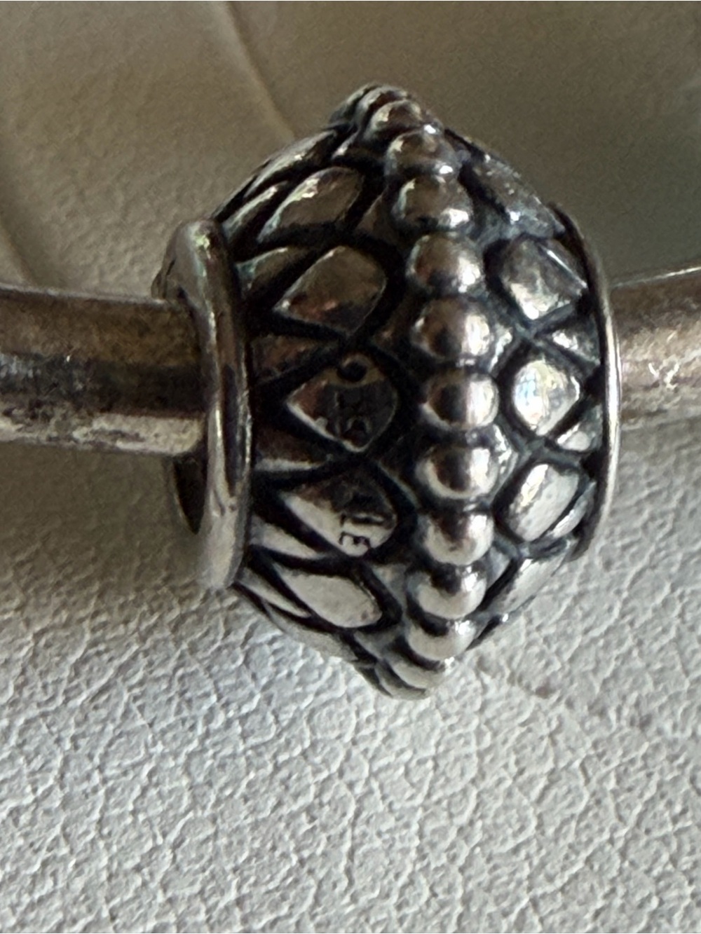 Authentic Pandora Inner Strength charm Silver - Picture 2 of 3